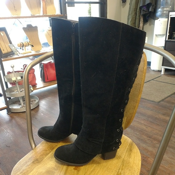 COPY - Fergalicious tall black boots - Picture 4 of 4